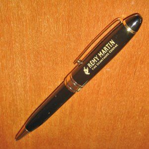 Remy Martin Fine Cognac Champagne Ballpoint Black Pen Quality Company Promo Gift